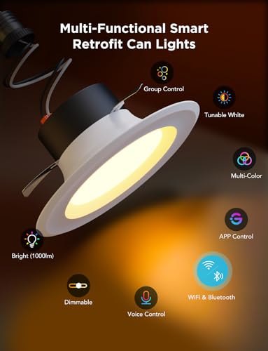 Smart Retrofit Recessed Lighting