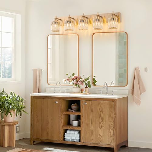 Modern Crystal Bathroom Vanity Lights