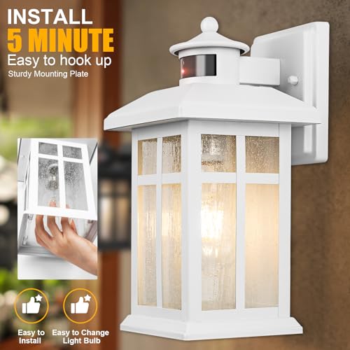 2 Packs Motion Sensor Outdoor Lights (2 Count)