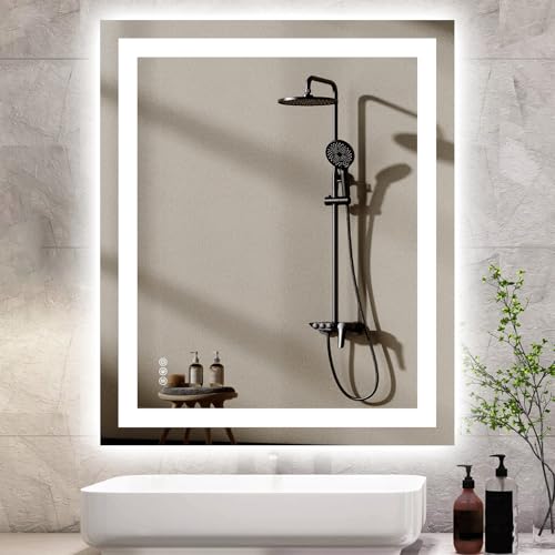 36"X30" LED Bathroom Mirror with Lights