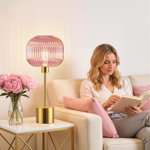 Glass Table Lamp for Living Room