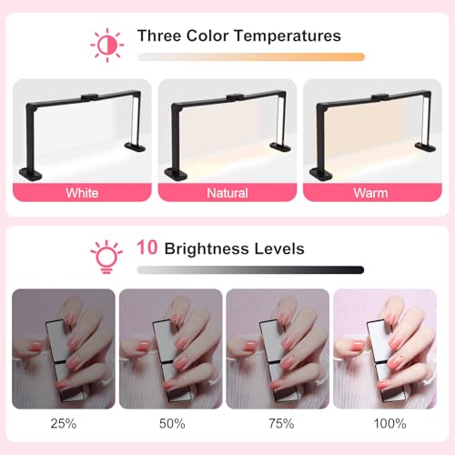 34in Half Moon LED Nail