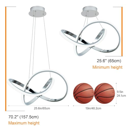 LED Chandelier Light Fixture