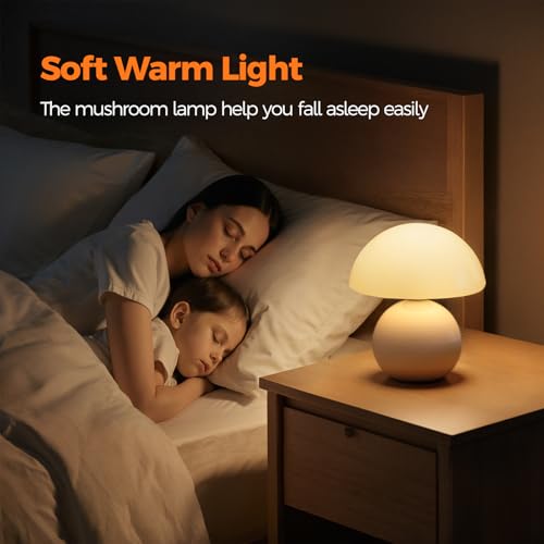 Wireless Mushroom Lamp Set of 2 (2 Count)