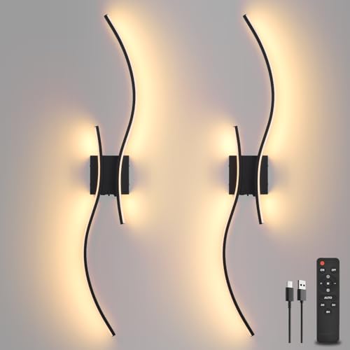 39 inch LED Battery Operated Wall Scones (2 Count)