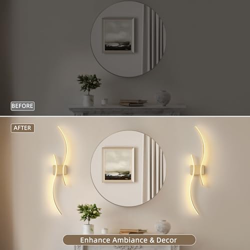 Wireless Wall Sconces Set of Two (2 Count)