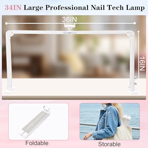 Nail Tech Lamp for Desk