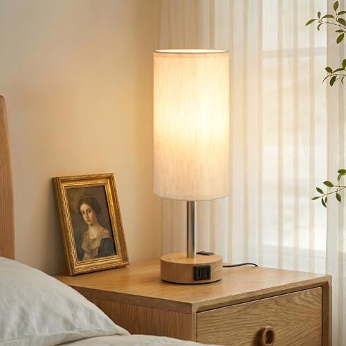 Touch Bedside Table Lamp for Bedroom