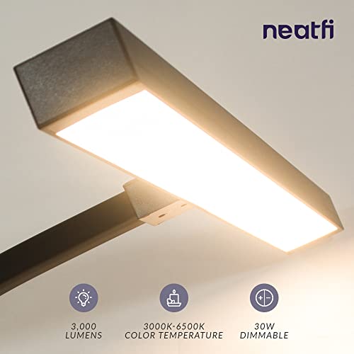 3 000 Lumens LED Desk Lamp with Clamp