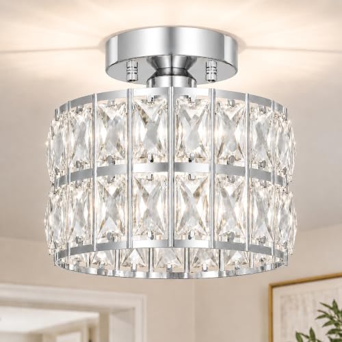 Crystal Ceiling Light Fixture