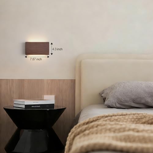 Wood Linear LED Wall Sconce