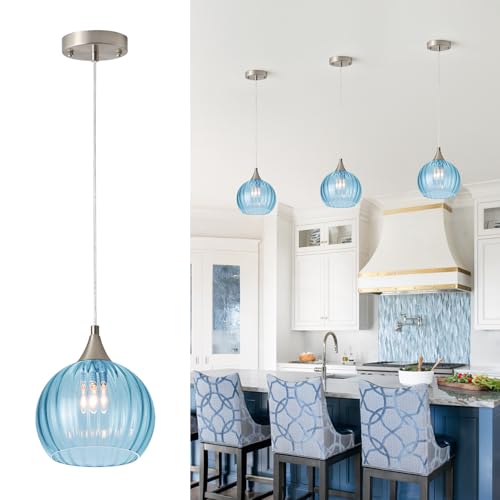 Brushed Nickel Pendant Lights Kitchen Island