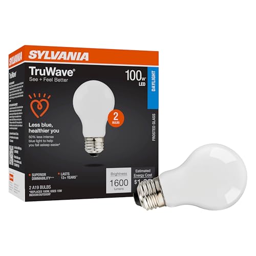 Sylvania LED TruWave Natural Series A19 Light Bulb (2 Count)