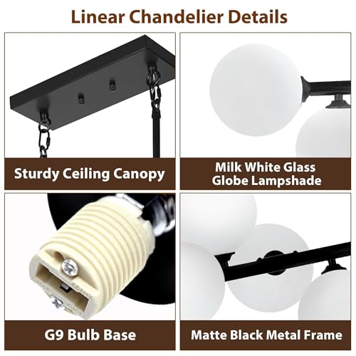 Modern Linear Chandelier 22