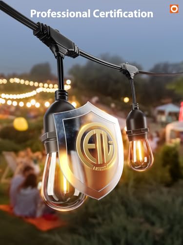 LED Outdoor String Lights 96FT (96 Foot)