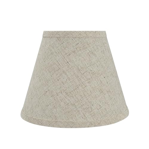 32426 Transitional Hardback Empire Shape Spider Construction Lamp Shade in Flaxen