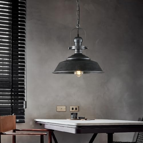 14.2" Farmhouse Pendant Light for Kitchen Island