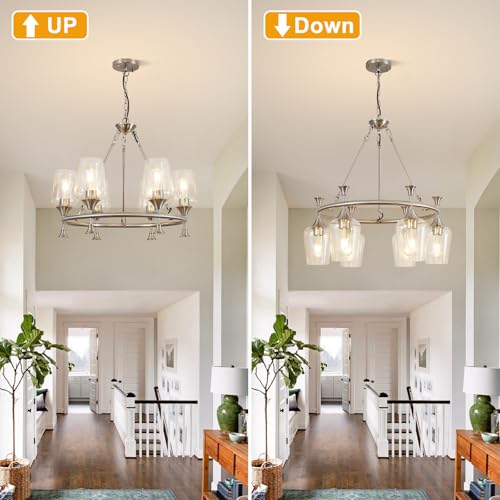 25" Modern Chandelier for Dining Room