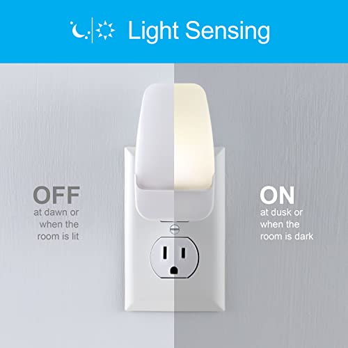 Plug in Night Light with Dusk to Dawn Sensor (8 Count)