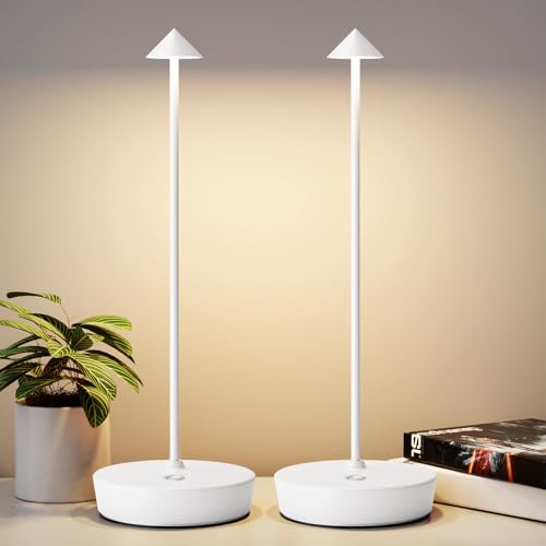 2Pack Rechargeable Cordless Table Lamp (2 Count)
