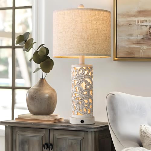 22'' Table Lamp Set of 2 for Living Room (2 Count)