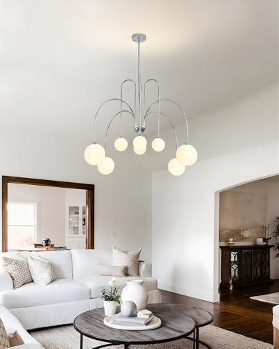 Nickel Sputnik Chandelier