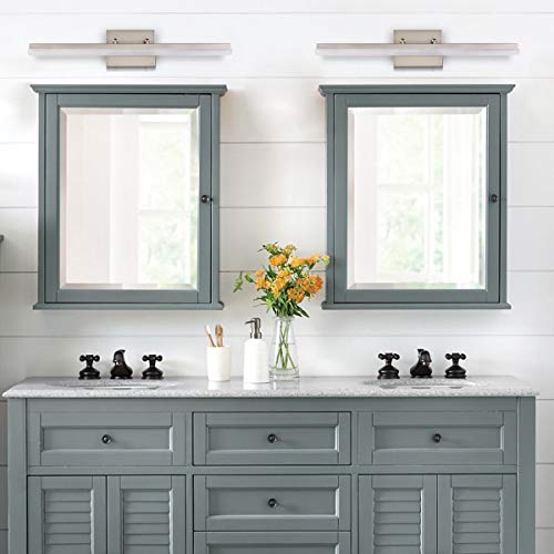 24in LED Vanity Lights for Bathroom Brushed Nickel
