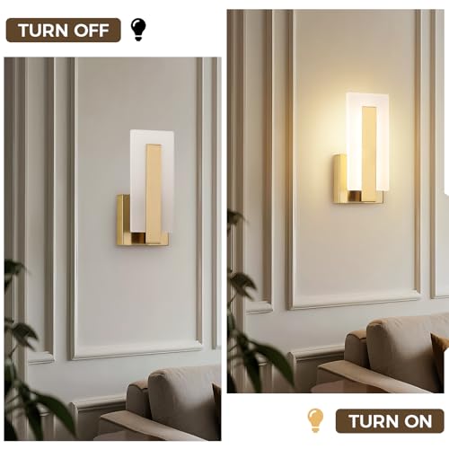 LED Wall Sconce Set of 2