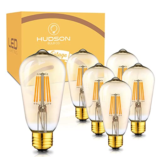 Vintage LED Edison Light Bulbs (6 Count)
