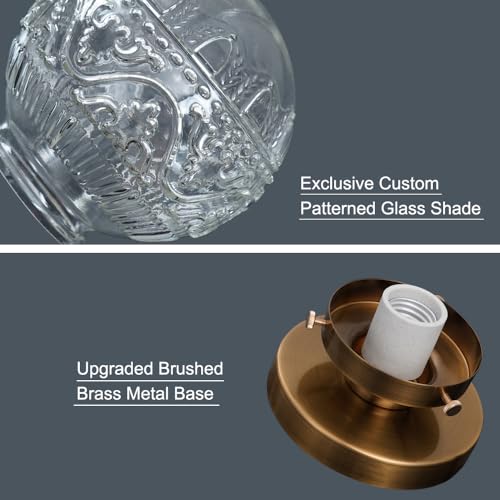 Small Semi Flush Mount Ceiling Light
