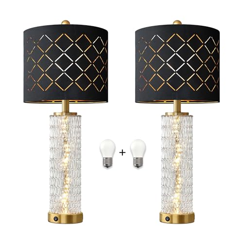 27.75" Modern Table Lamps Set of 2 (2 Count)