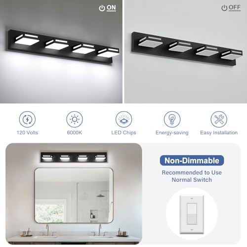 LED Bathroom Vanity Light Fixtures