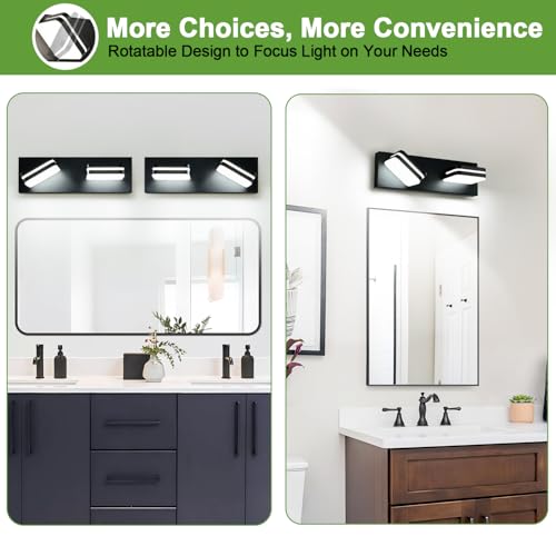 360° Rotate LED Bathroom Vanity Light Fixtures