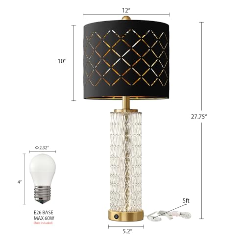 27.75" Modern Table Lamps Set of 2 (2 Count)