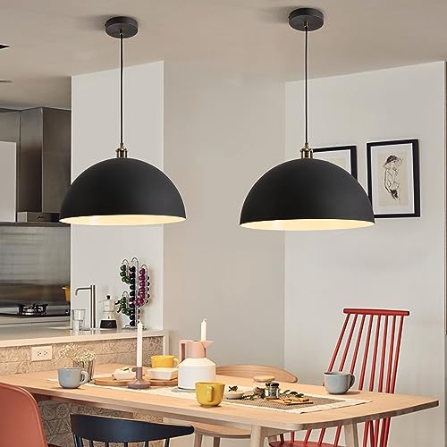 Modern chandelier Industrial style chandelier 17.72 inches Black and white color scheme Indoor chandelier Length of wire 78.74 inches