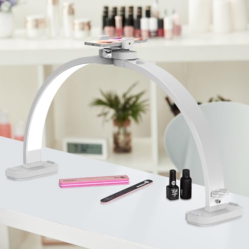 Half Moon Light for Nail Desk