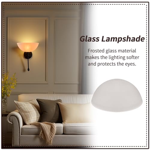 Glass Lamp Shade Replacement for Torchiere Floor Lamps