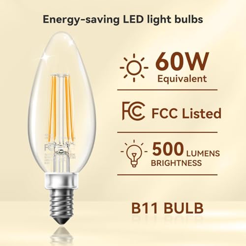 Candelabra LED Bulbs (6 Count)