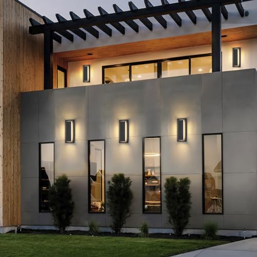 Outdoor Wall Light Black LED Wall Sconces