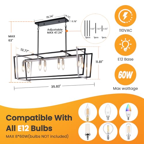 36" Dining Room Light Fixture