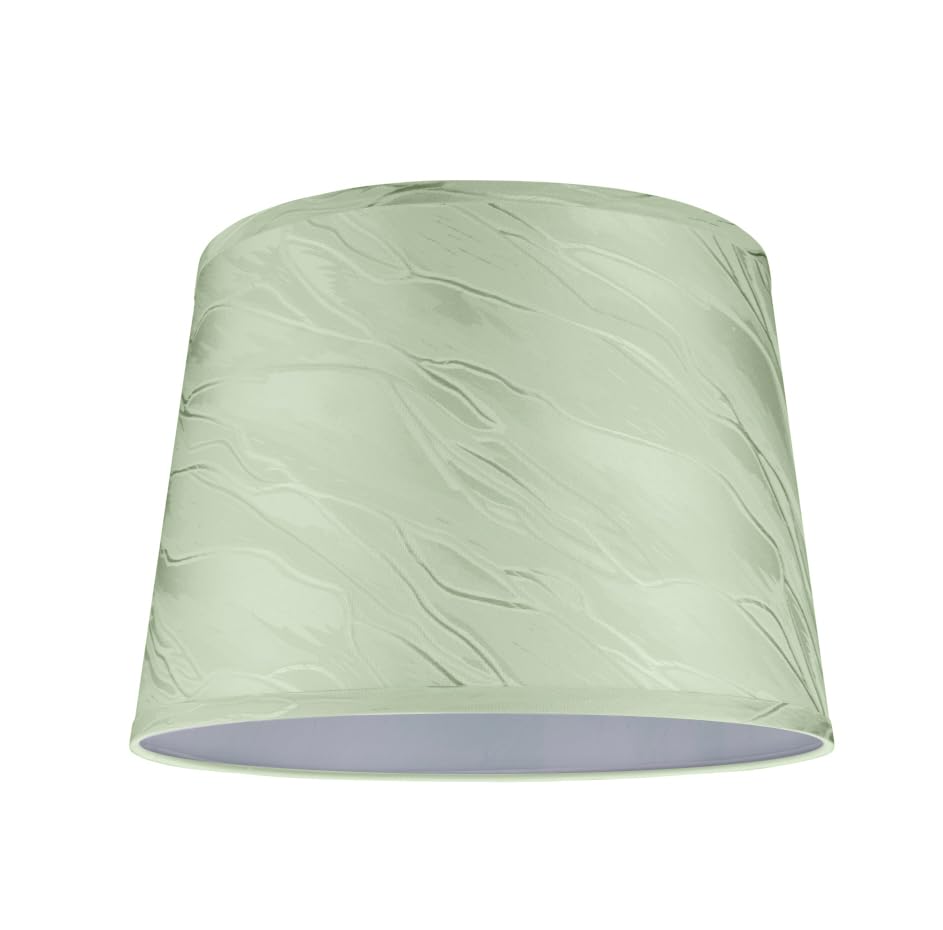 32143A Transitional Hardback Empire Shaped Spider Construction Lamp Shade in Greyish Green
