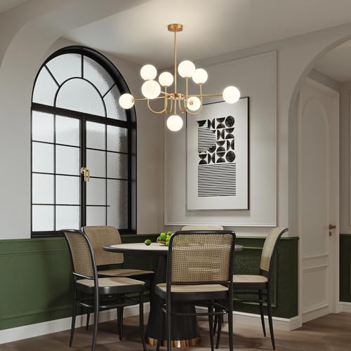 Modern Gold Chandelier Light Fixture 9