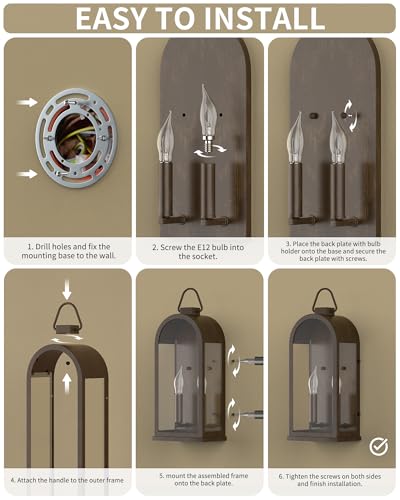 17" Outdoor Wall Lights 2