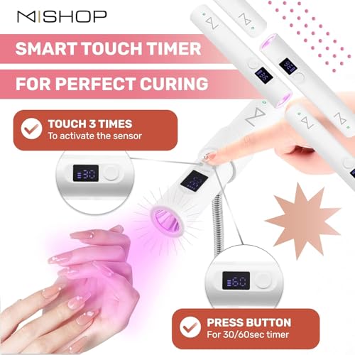 GlamCure GO Nail Flash Cure Lamp