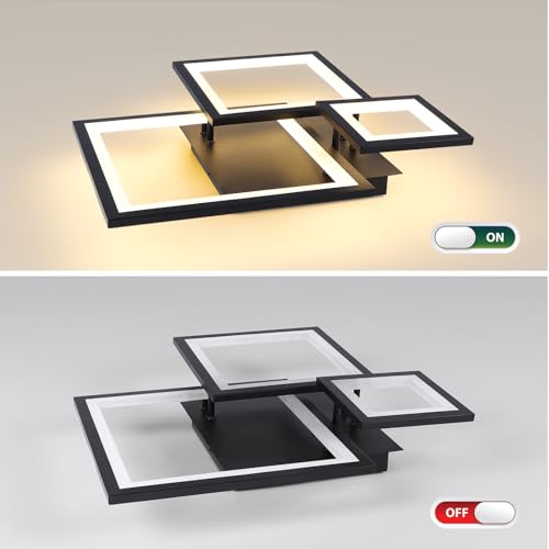 Modern Black Led Ceiling Light 3