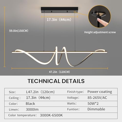 Modern LED Chandelier Light