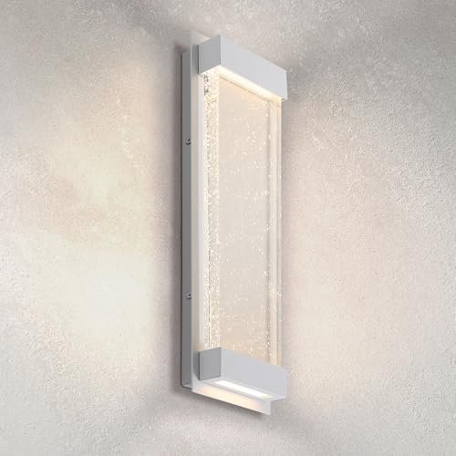 LED 18" Bubble Glass Wall Light Fixture