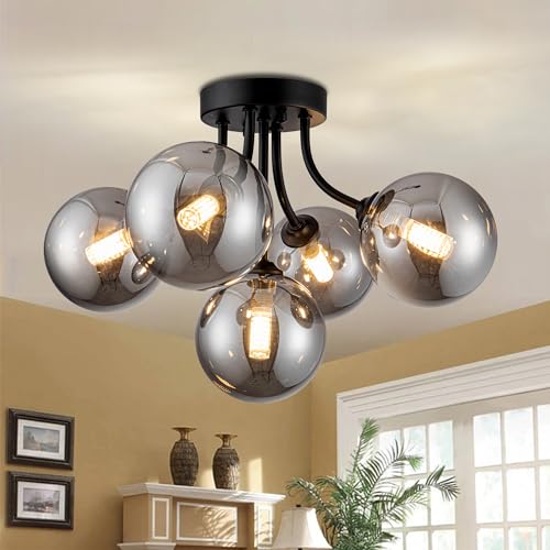 Sputnik Ceiling Light Fixture 5