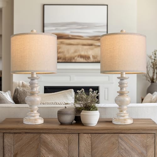 20" Retro Table Lamps Set of 2 (2 Count)