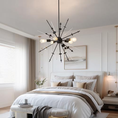 Modern Black Chandelier